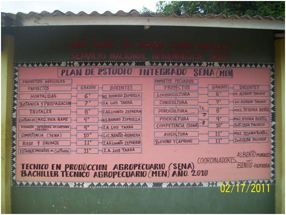 Planes de estudio integrado al SENA